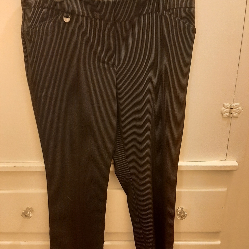 Pin stripe slacks